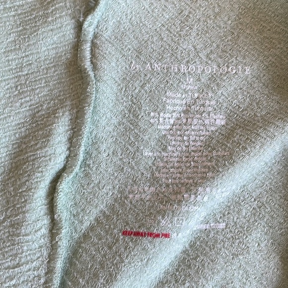 Anthropologie Ari Ribbed Square Neck Shirt - Picture 8 of 8